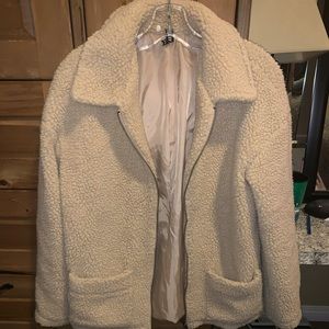 Cozy Cream color Teddy Jacket
